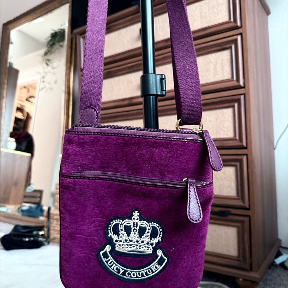 Juicy Couture Royal Purple Crossbody Bag